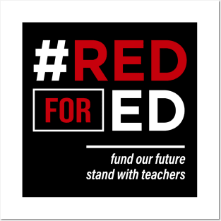 Red for Ed Posters and Art